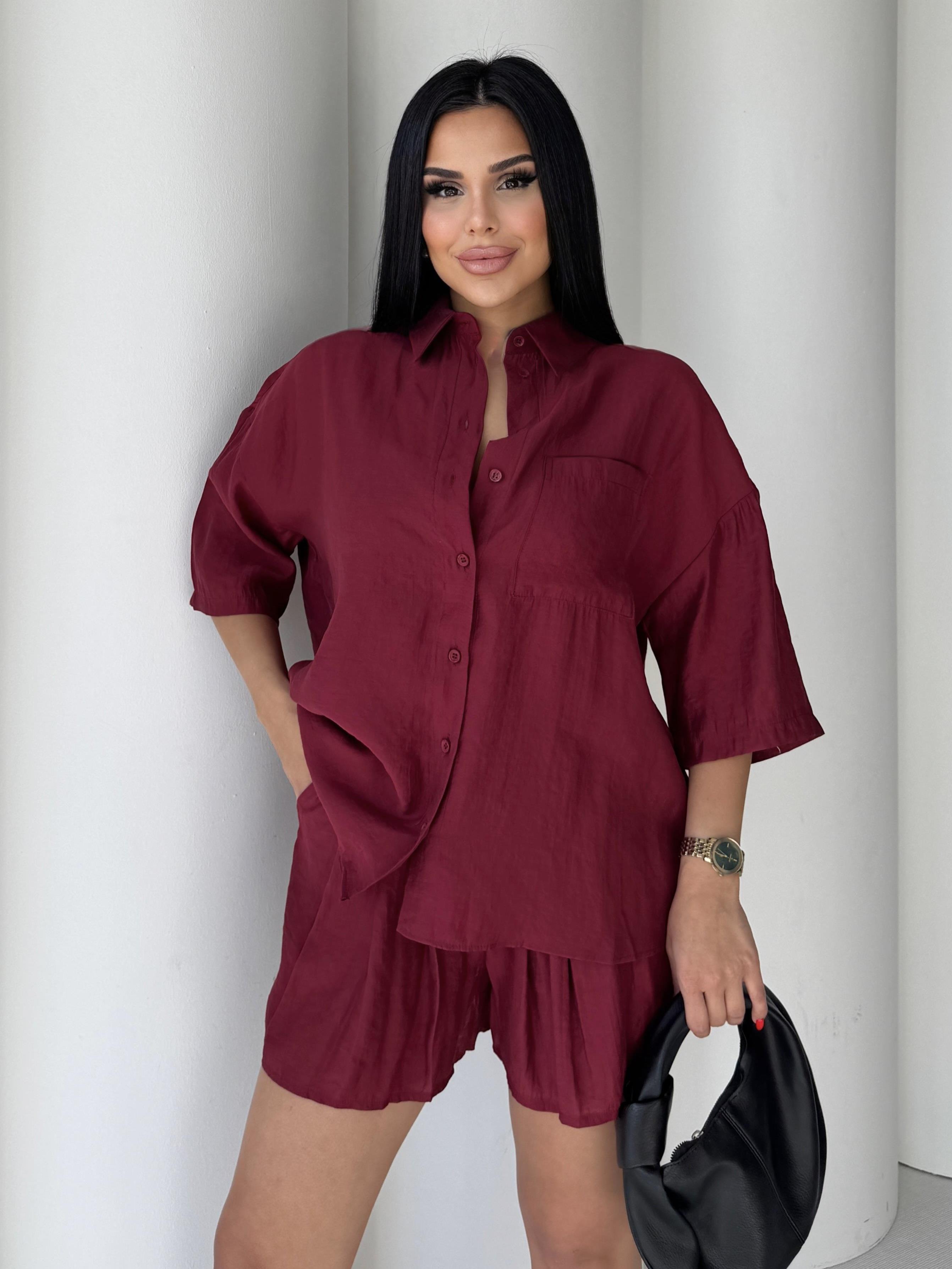 Collec İkili Takım Bordo