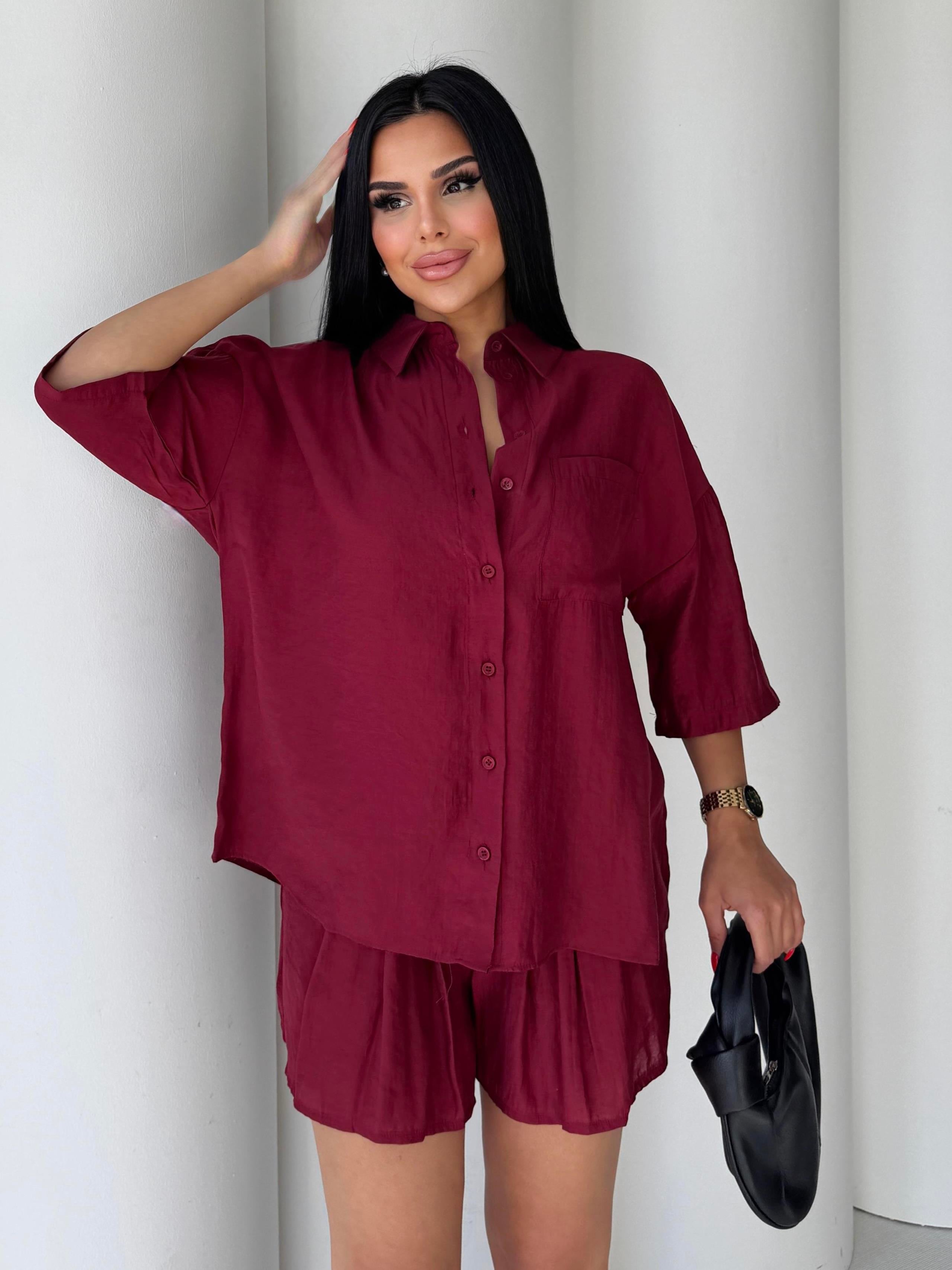 Collec İkili Takım Bordo
