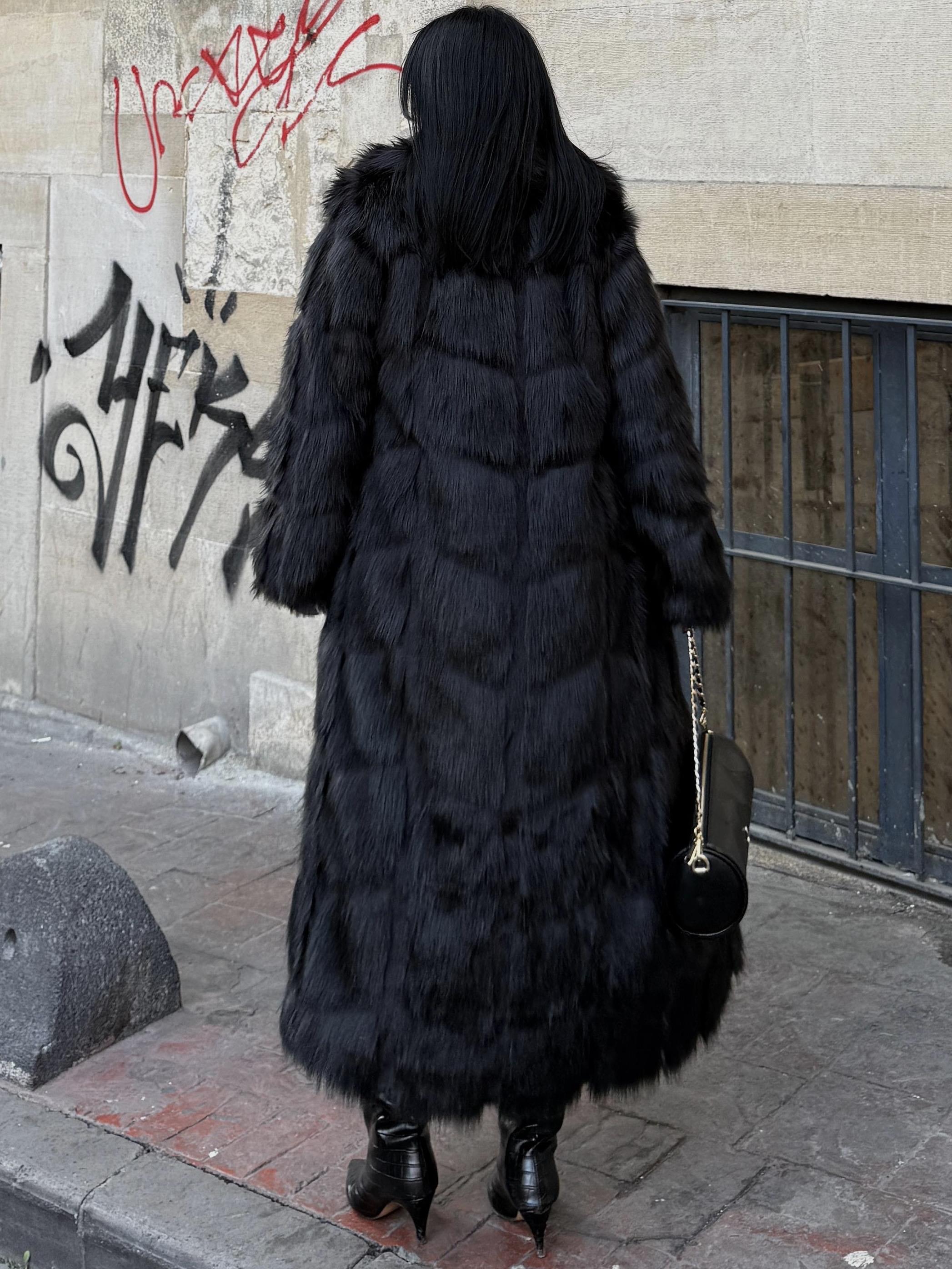 Diva Kürk Siyah