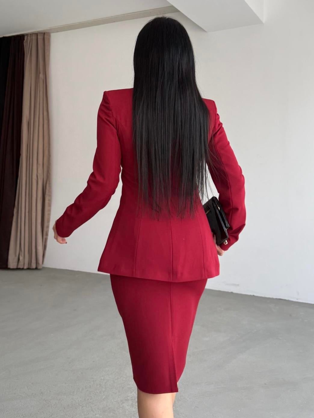 Fetusa Kalem Etek Takım Bordo