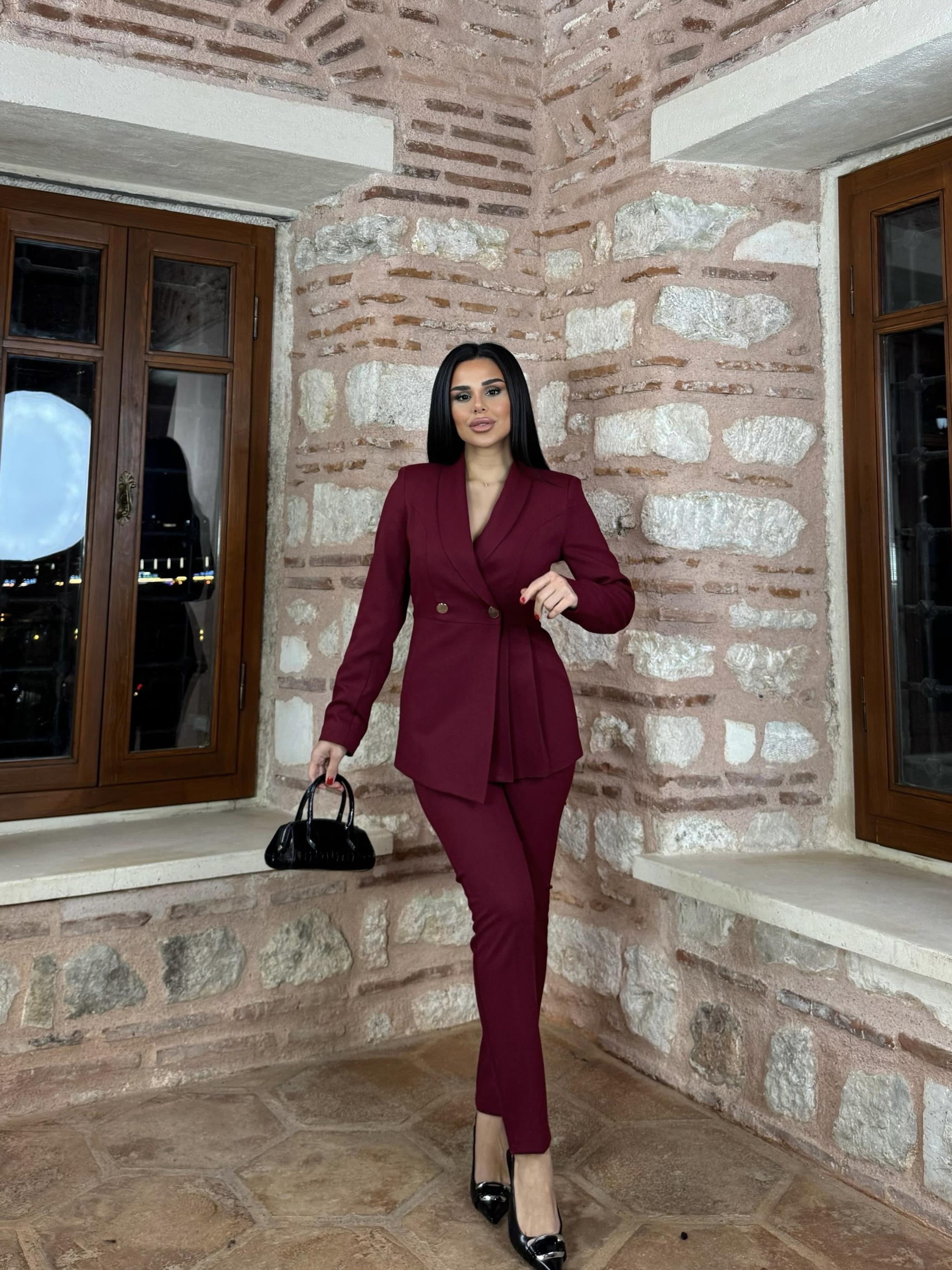 Luxy İkili Takım Bordo