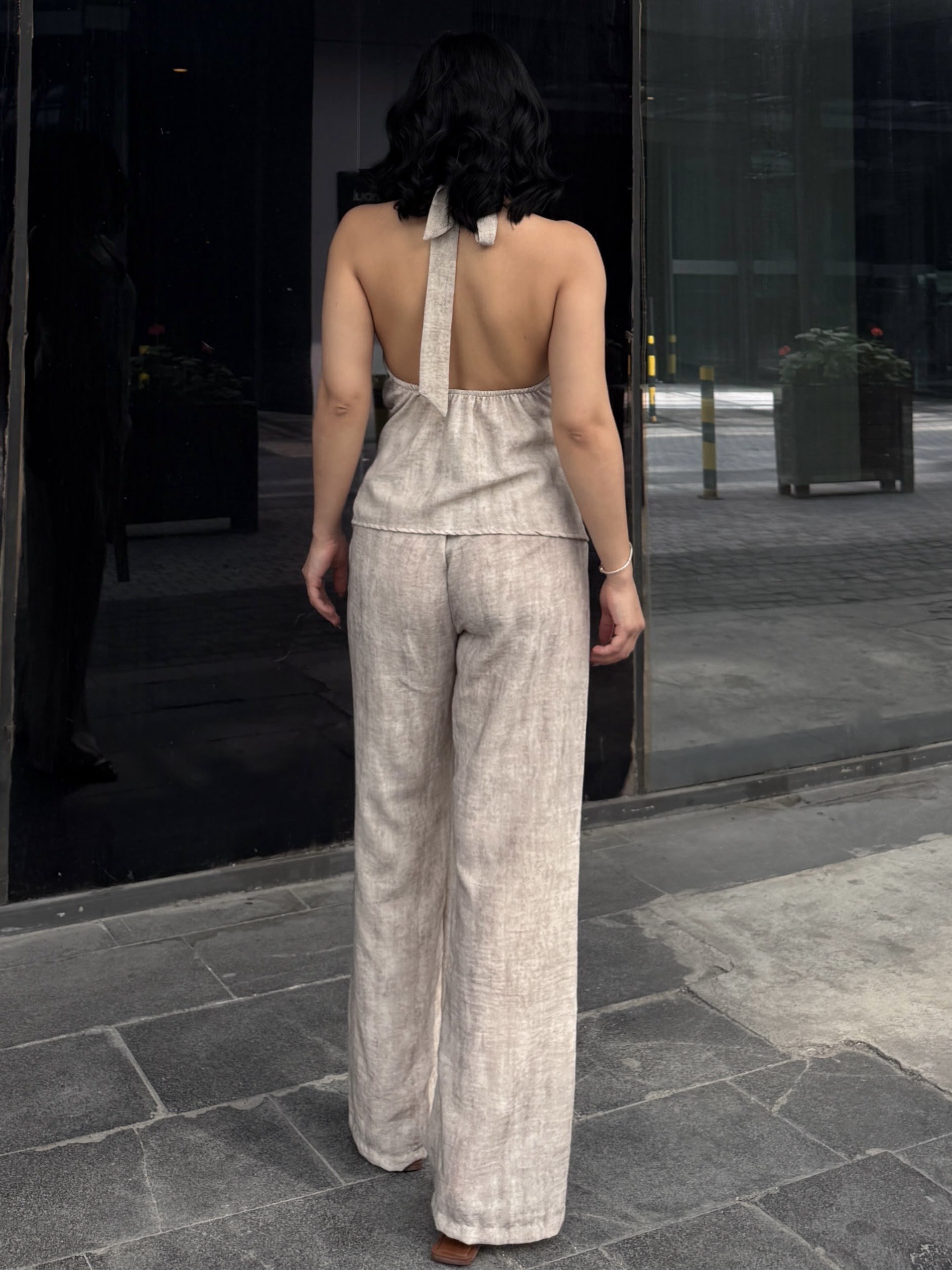 Master Yelekli Takım Bej