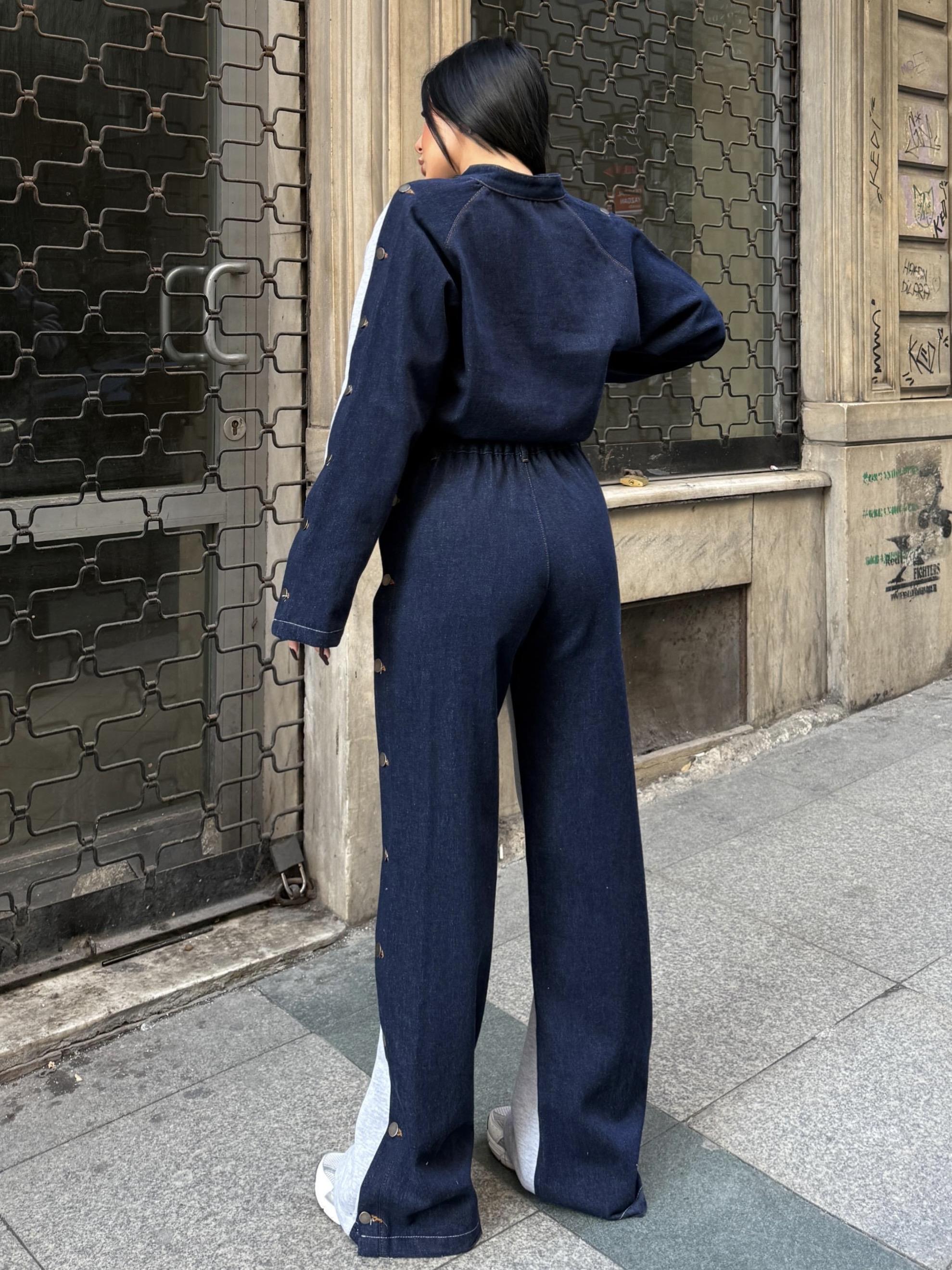 Rivesa Denim Takım Gri