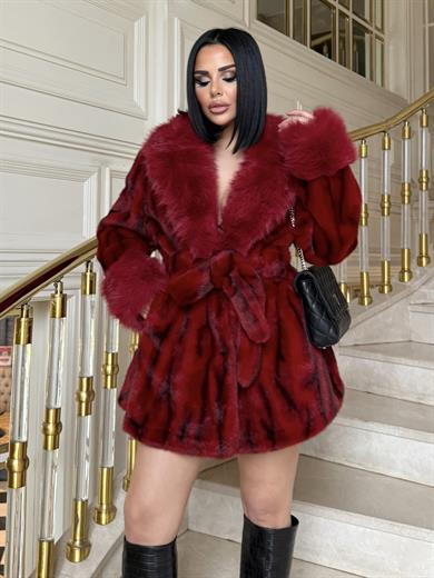 Avies İthal Kürk Kırmızı