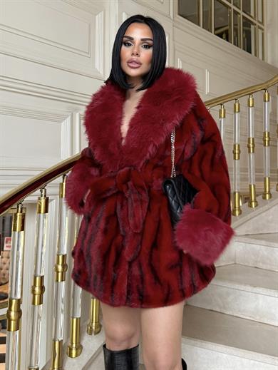 Avies İthal Kürk Kırmızı