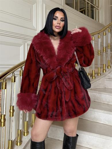 Avies İthal Kürk Kırmızı