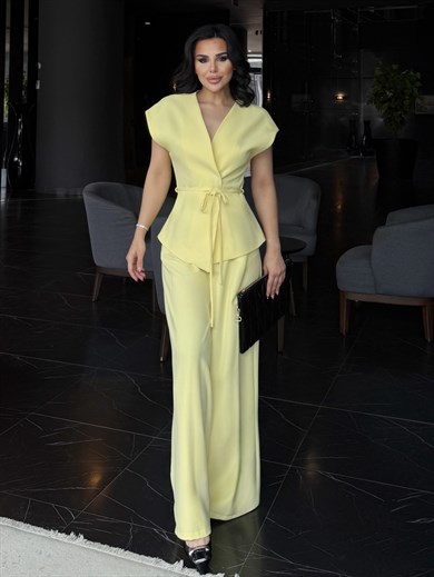 Drago Bağlama Detaylı  Takım Sarı