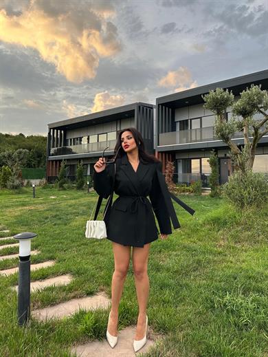 Felicita Tasarım Ceket Siyah
