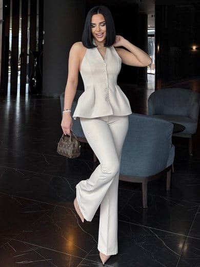 Fenty  İkili Takım Bej