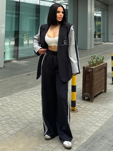 Hill Pantolon Ceket Takım Lacivert