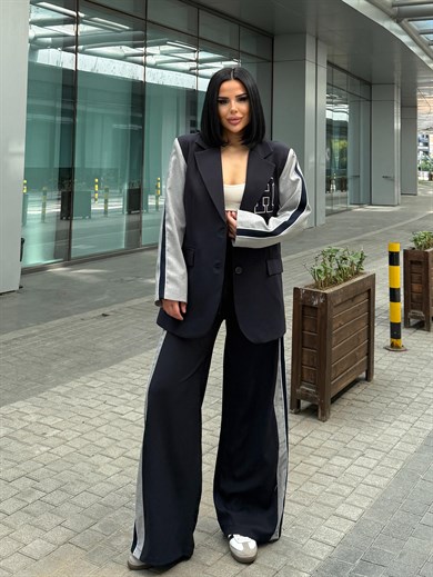 Hill Pantolon Ceket Takım Lacivert