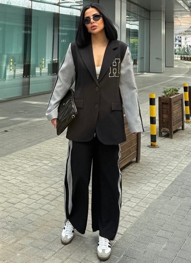 Hill Pantolon Ceket Takım Siyah