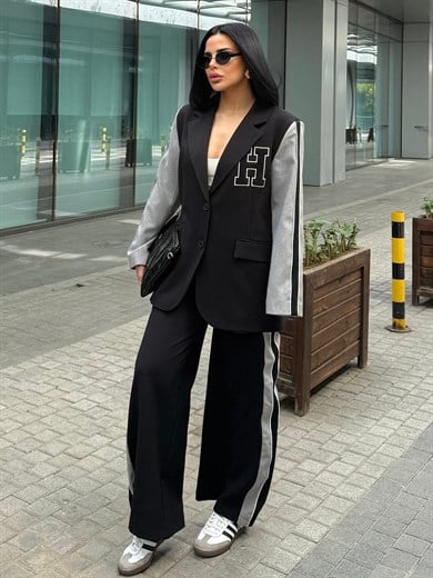 Hill Pantolon Ceket Takım Siyah