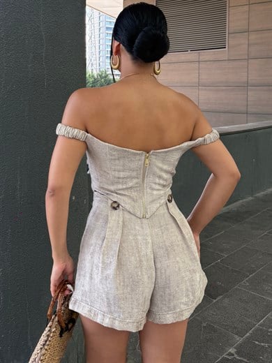 Honney Şortlu Takım Taş