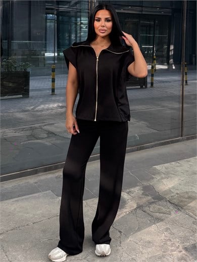Kenza İkili Spor Takım Siyah