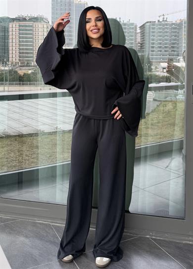 Kosiva İkili Modal Takım Siyah