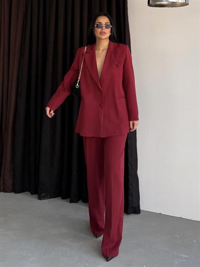 Larin İkili Takım Bordo