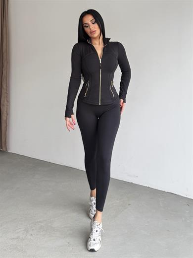 Lefsa Toparlayıcı Spor Takım Siyah