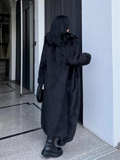 Lyon Kürk Kaban Siyah