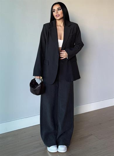 Macito Blazer Ceketli Takım Antrasit