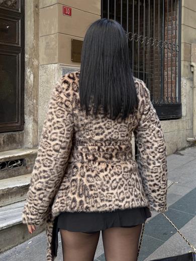 Patrica Ceket Leopar Desen