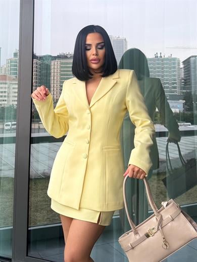 Pecans Etekli Takım Sarı