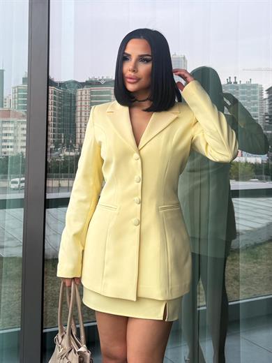 Pecans Etekli Takım Sarı