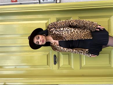 Pitta Leopar Kürk Ceket 