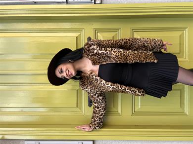 Pitta Leopar Kürk Ceket 