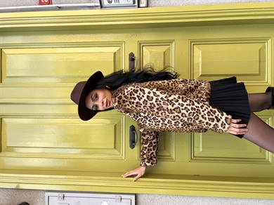 Pitta Leopar Kürk Ceket 