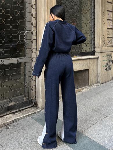 Rivesa Denim Takım Gri