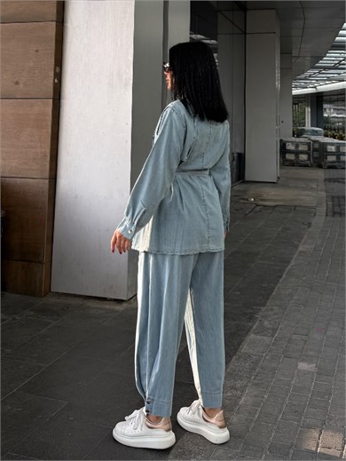 Robert Denim Takım Açık Mavi