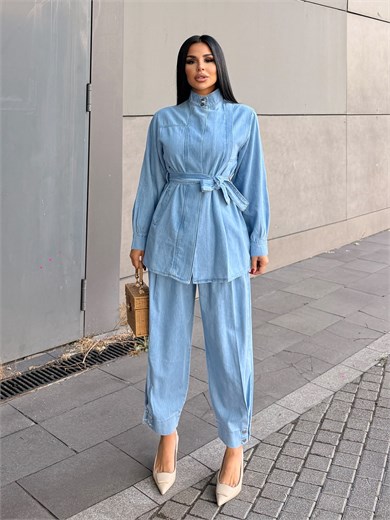 Robert Denim Takım Mavi