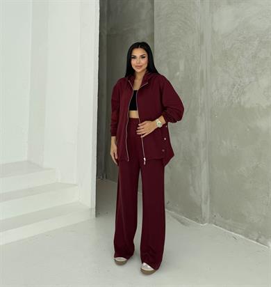 Sendy İkili Modal Takım Bordo