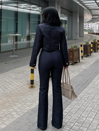 Sezan Denim Takım Lacivert