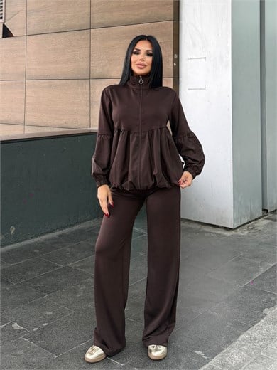 Slovas Paraşüt Detaylı Spor Takım Kahve