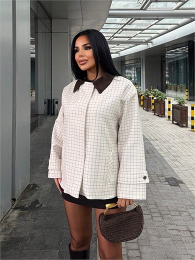 Ted Kadife Yaka Detaylı Ceket Kahve