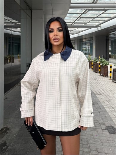 Ted Kadife Yaka Detaylı Ceket Lacivert