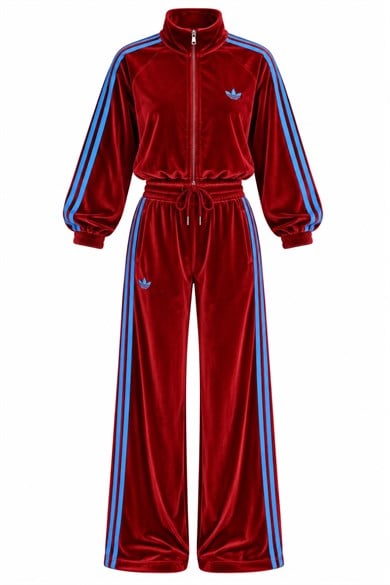 Tias Kadife Spor Takım Bordo