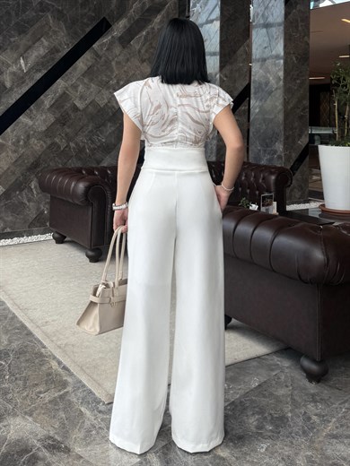 Turina İkili Tasarım Takım Beyaz