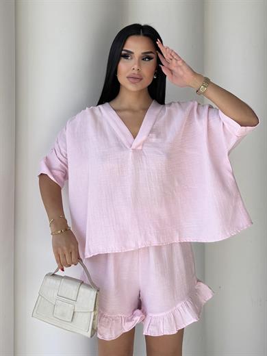 Ukles İkili Takım Pembe