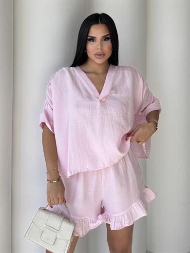 Ukles İkili Takım Pembe
