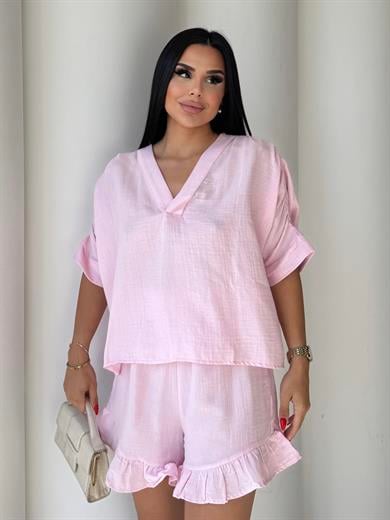 Ukles İkili Takım Pembe