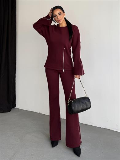 Zures Tasarım Takım Bordo