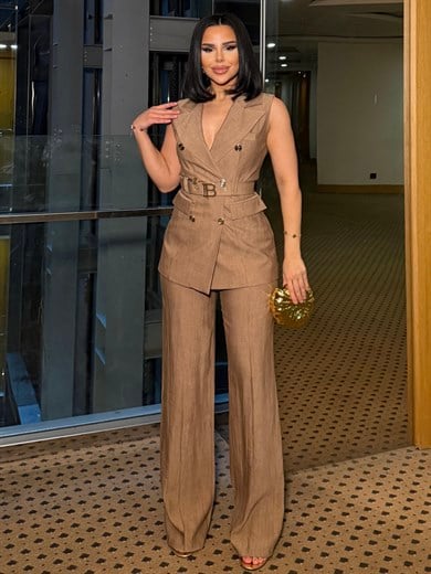 Zurina Kemer Detaylı Takım Vizon