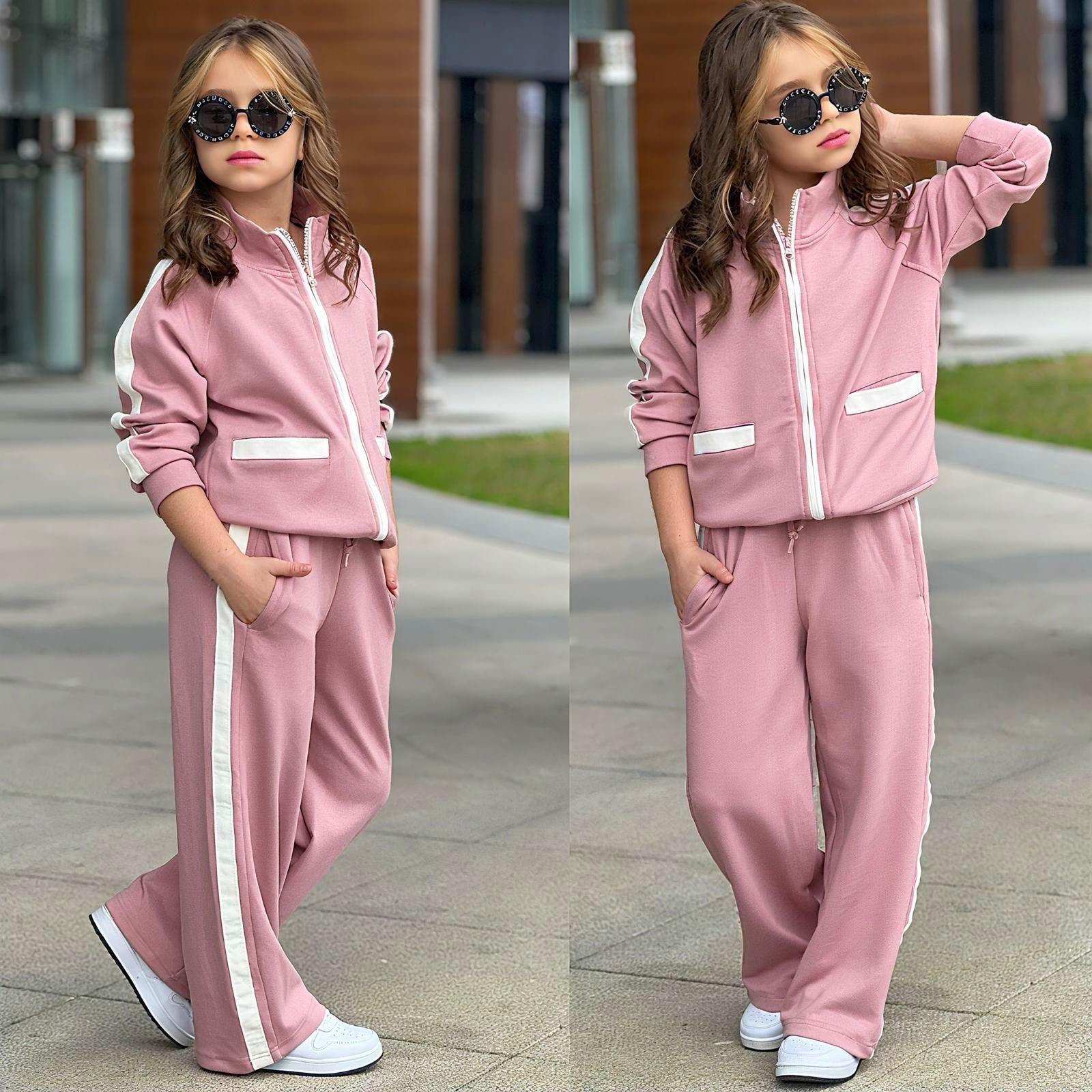 6477 Cepli Oys Kız Takım Pembe