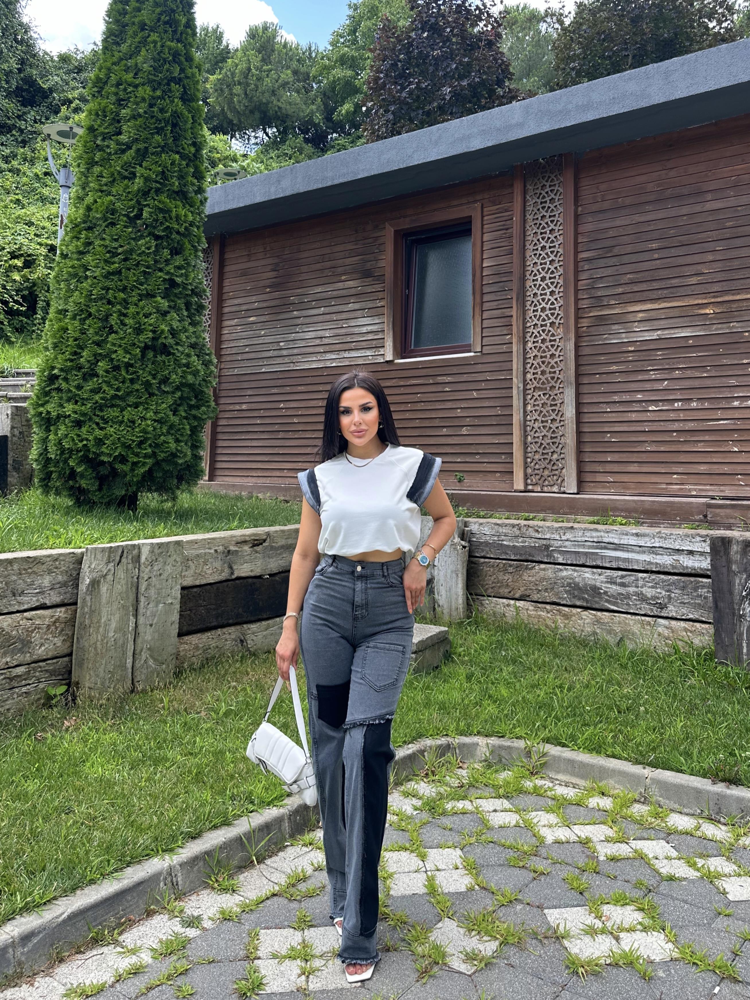 Adenna Jean İkili Takım Gri