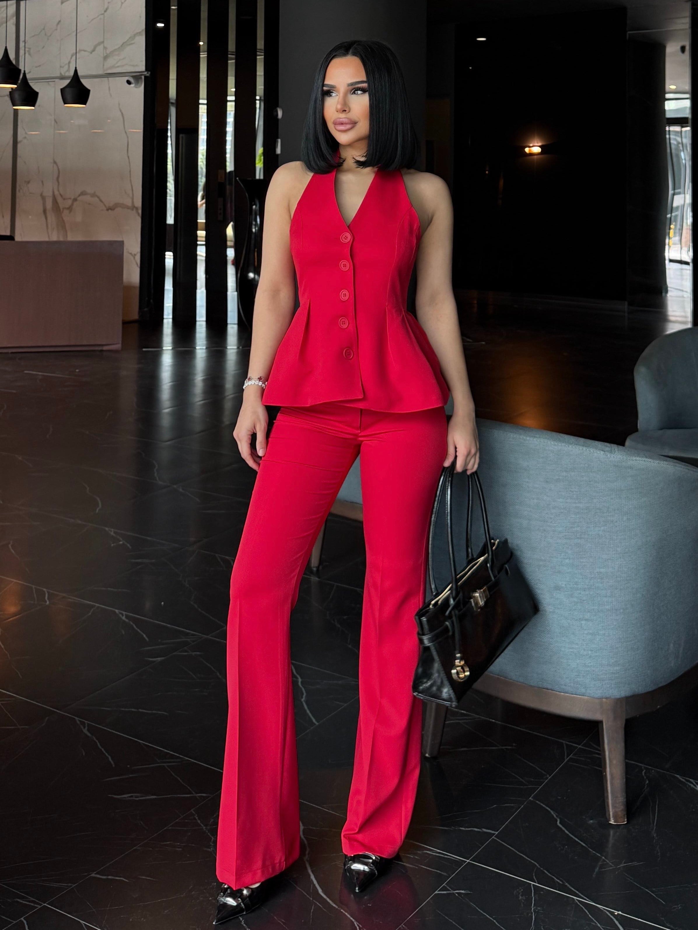 Fenty  İkili Takım Kırmızı