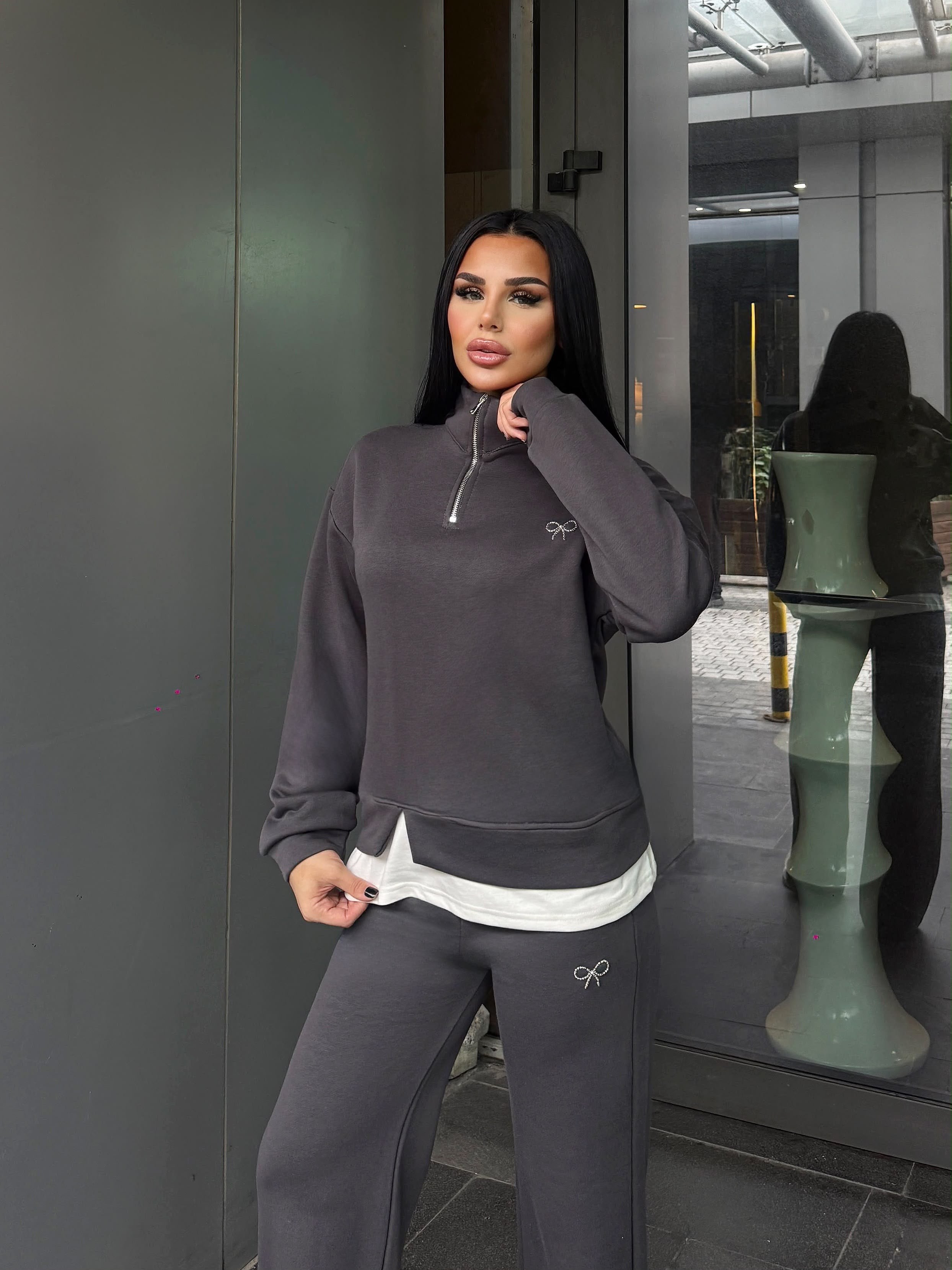 Galius İkili Spor Takım Gri