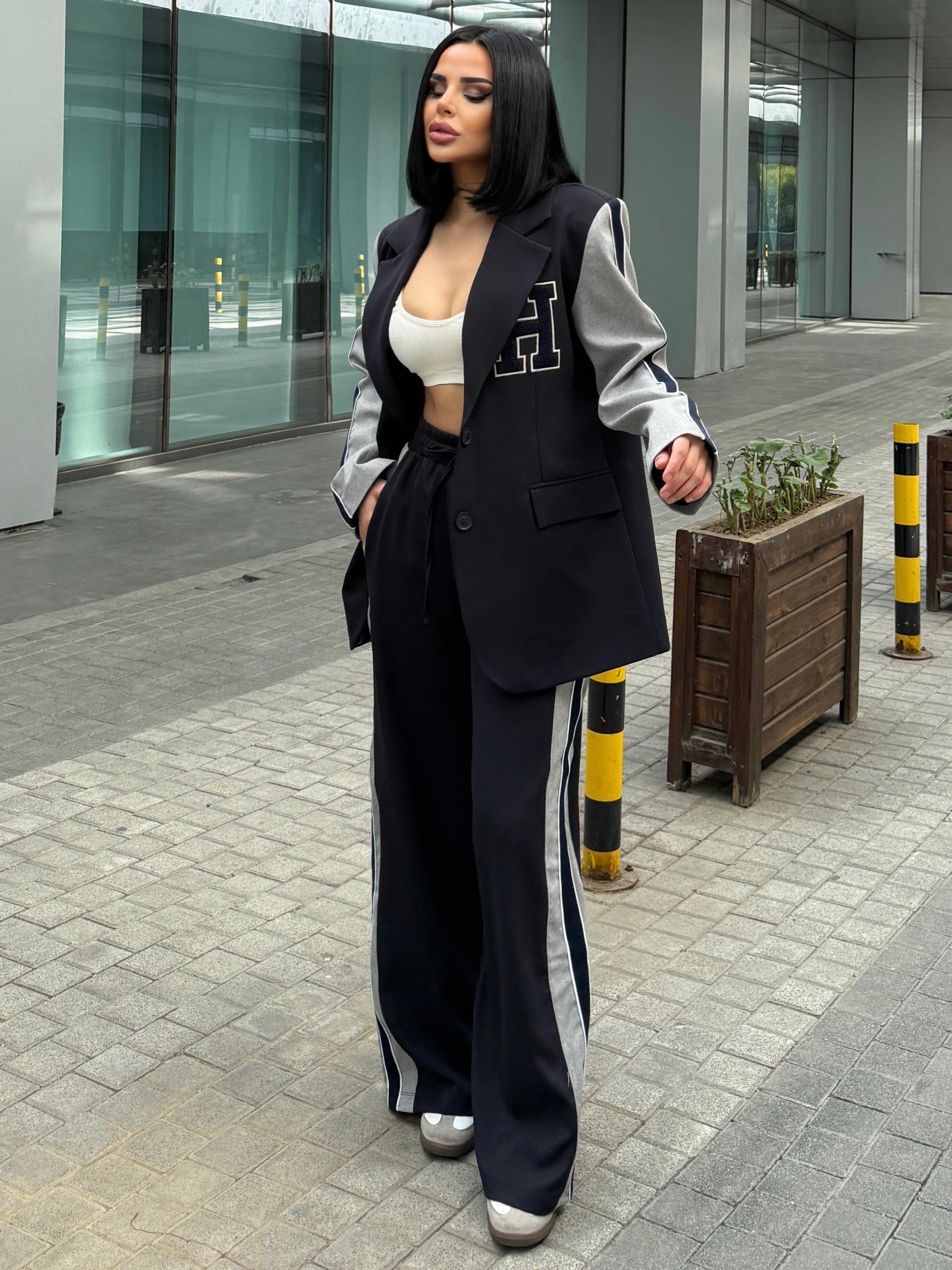 Hill Pantolon Ceket Takım Lacivert